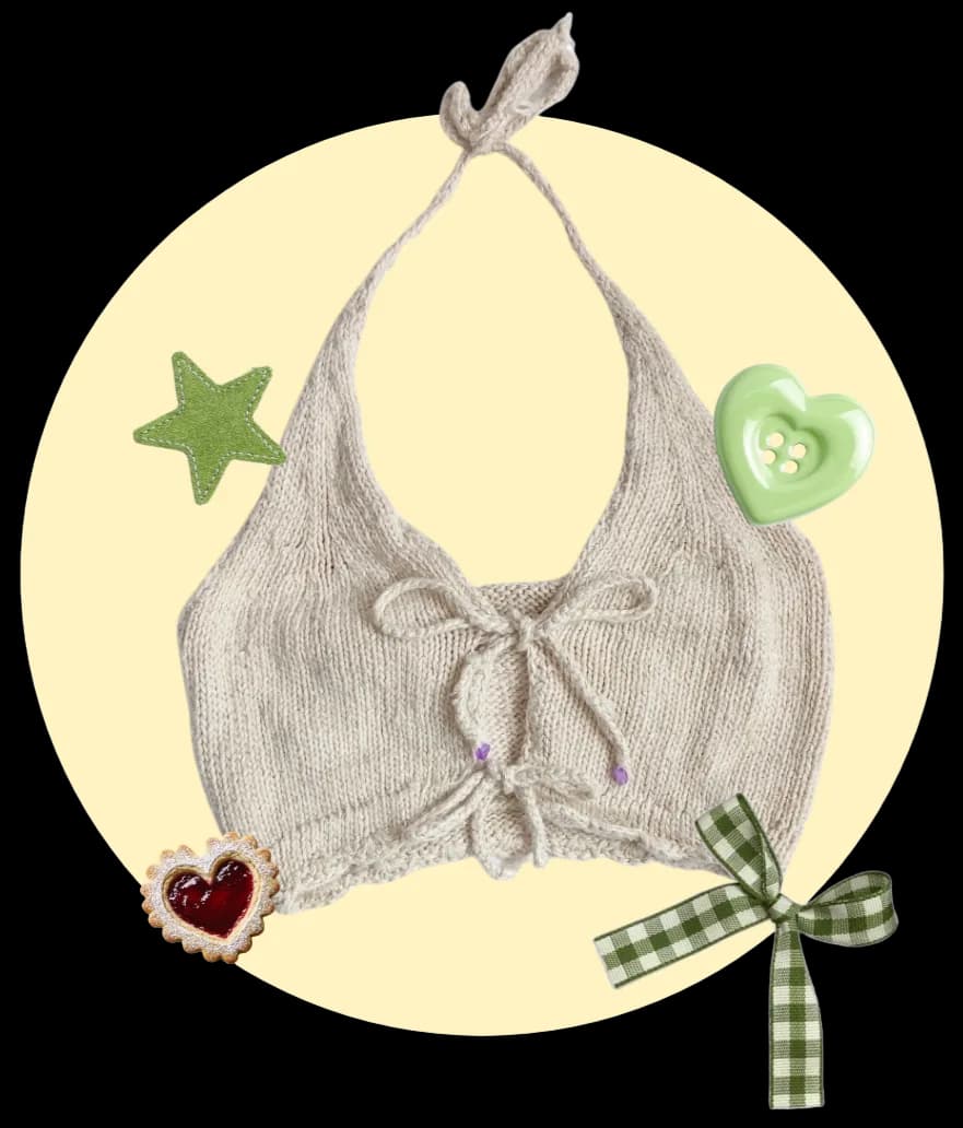 Knit Halter Top